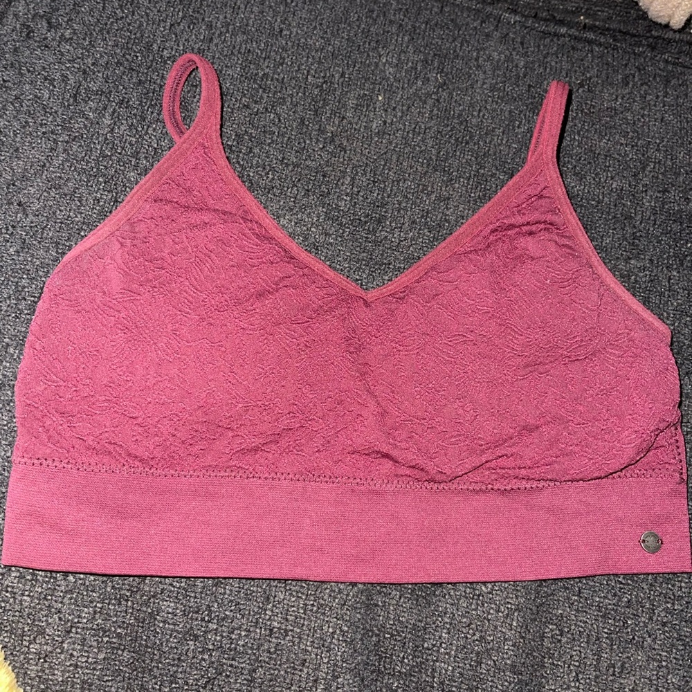 Push up sports bra.